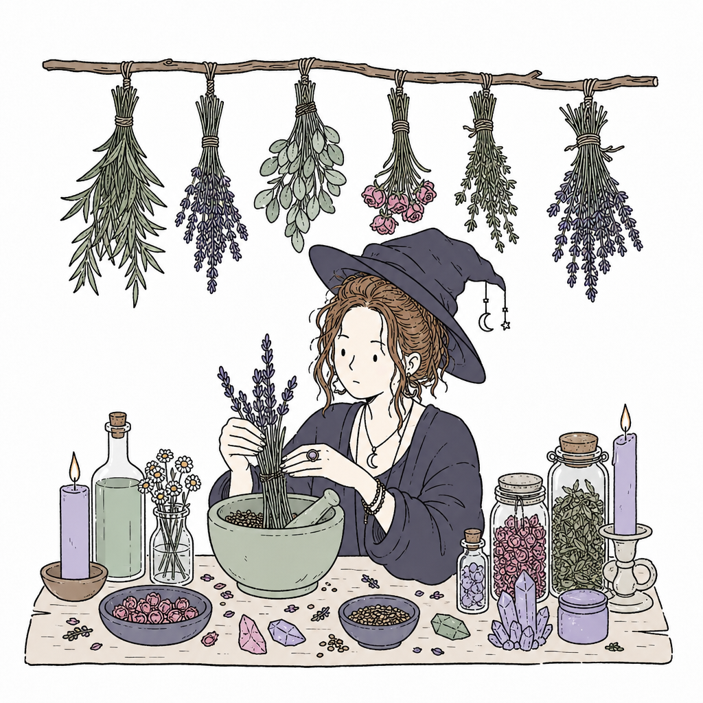 Herbal Magic for Beginners: A Gentle Introduction