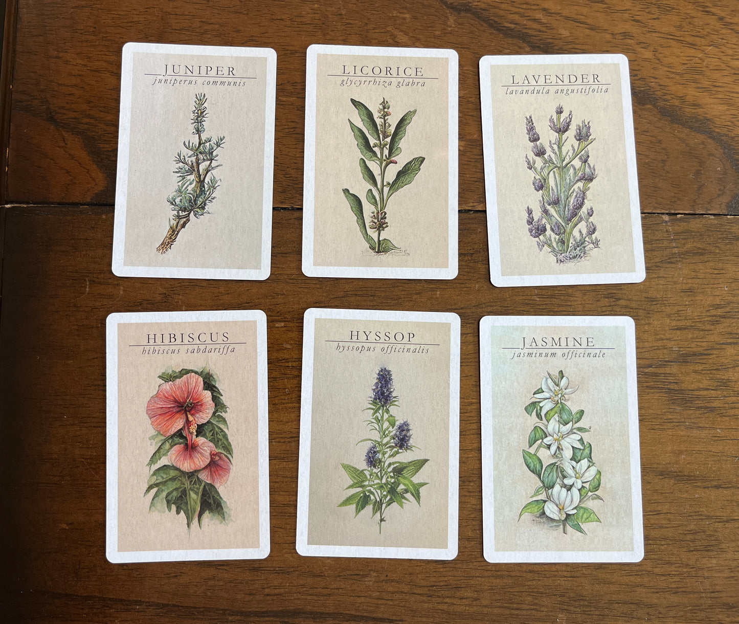 mineralogy reference cards