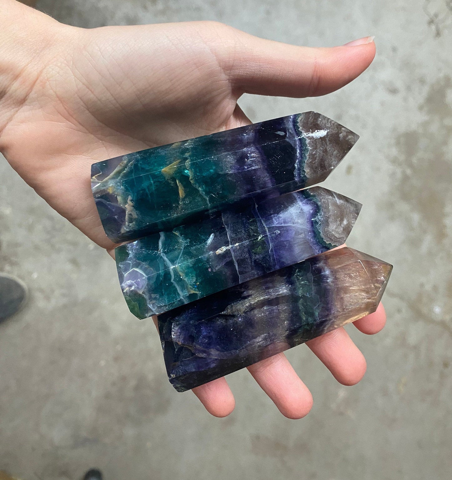 fluorite wand