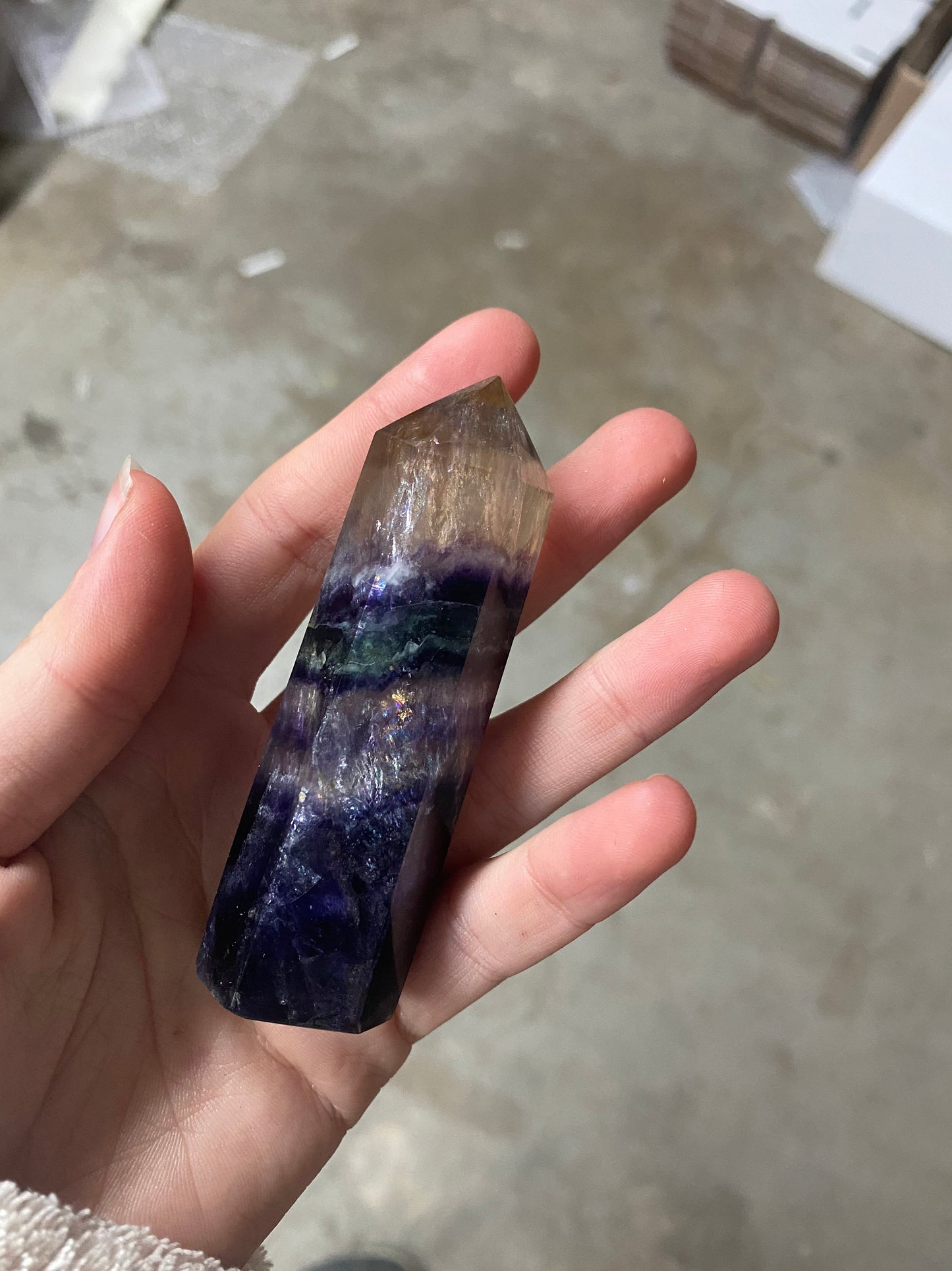 fluorite wand