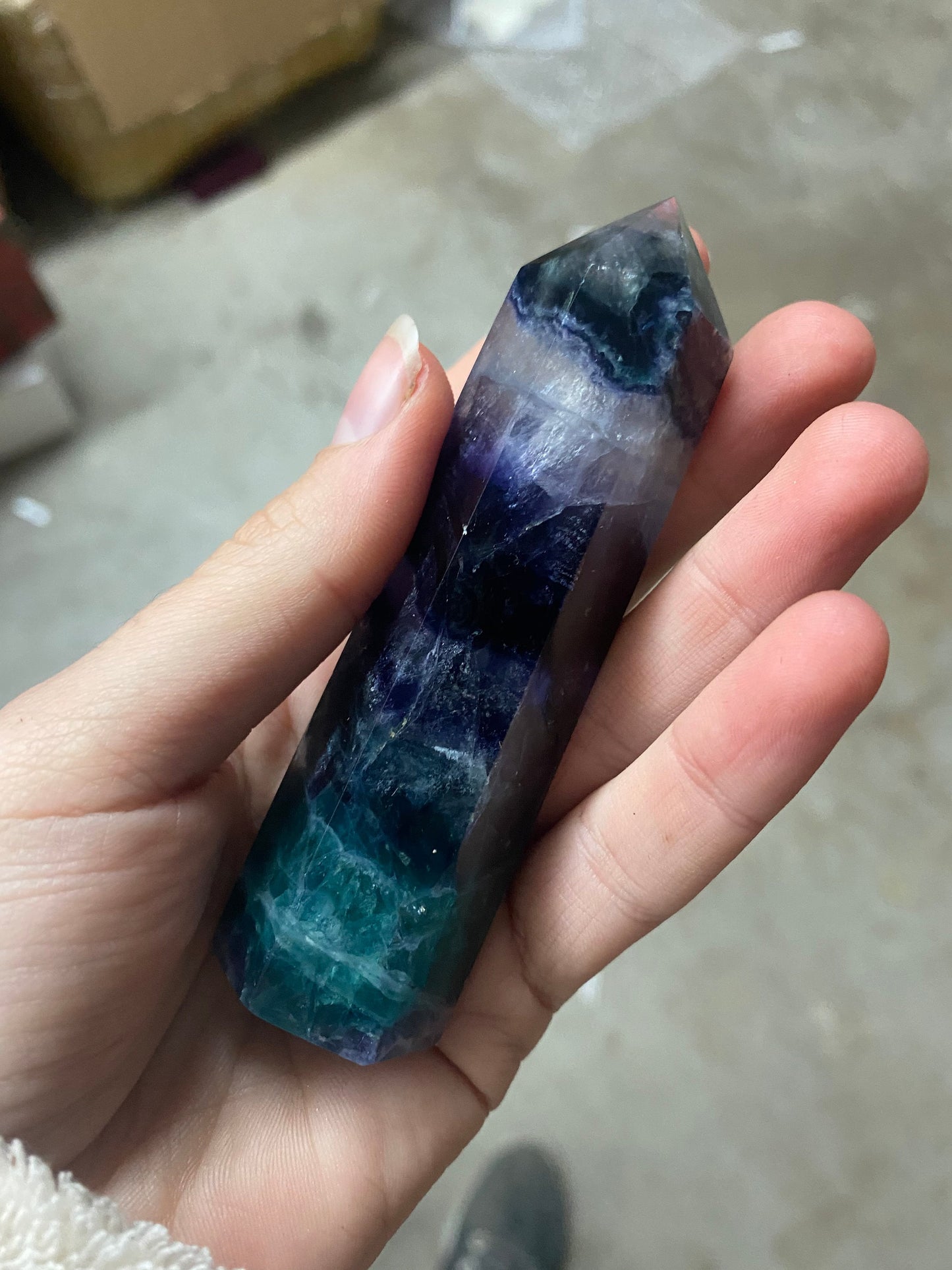 fluorite wand
