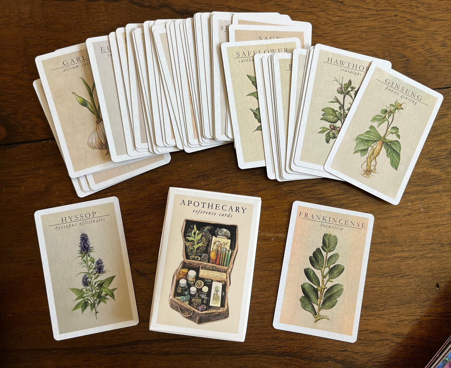 apothecary reference cards