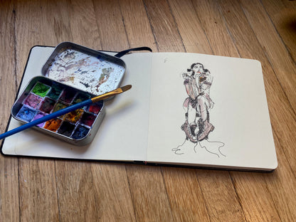 lunar moth notebook