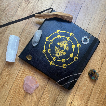 lunar moth notebook