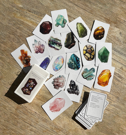 mineralogy reference cards