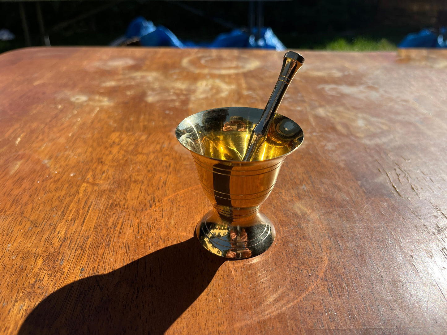 Brass Mortar & Pestle