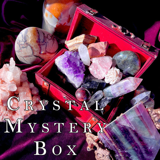 Crystals Mystery Box ~ Gemstone Blind Box ~ Crystal Scoop Intuitive Witchcraft