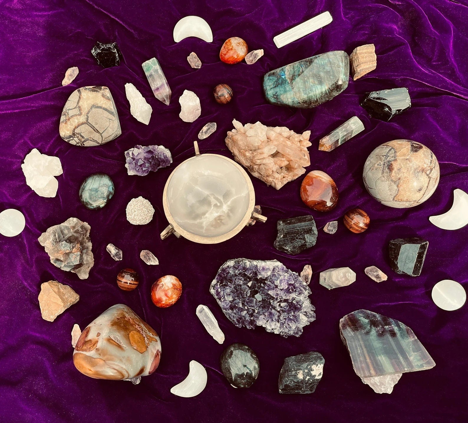 Crystals Mystery Box ~ Gemstone Blind Box ~ Crystal Scoop Intuitive Witchcraft