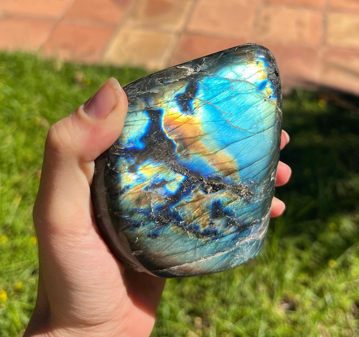 labradorite *CHOOSE EXACT CRYSTAL* freeform crystal mineral gemstone natural metaphysical exact picture flashy witchy decor