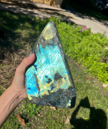 labradorite *CHOOSE EXACT CRYSTAL* freeform crystal mineral gemstone natural metaphysical exact picture flashy witchy decor