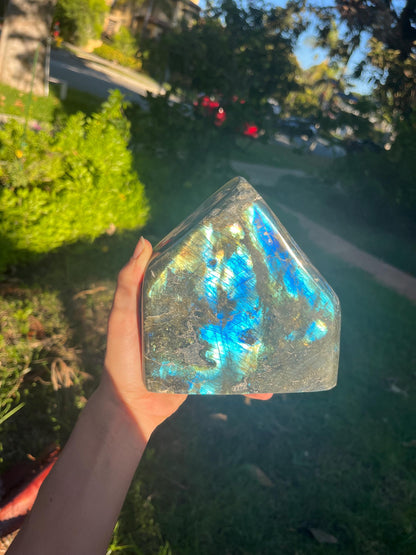 labradorite *CHOOSE EXACT CRYSTAL* freeform crystal mineral gemstone natural metaphysical exact picture flashy witchy decor