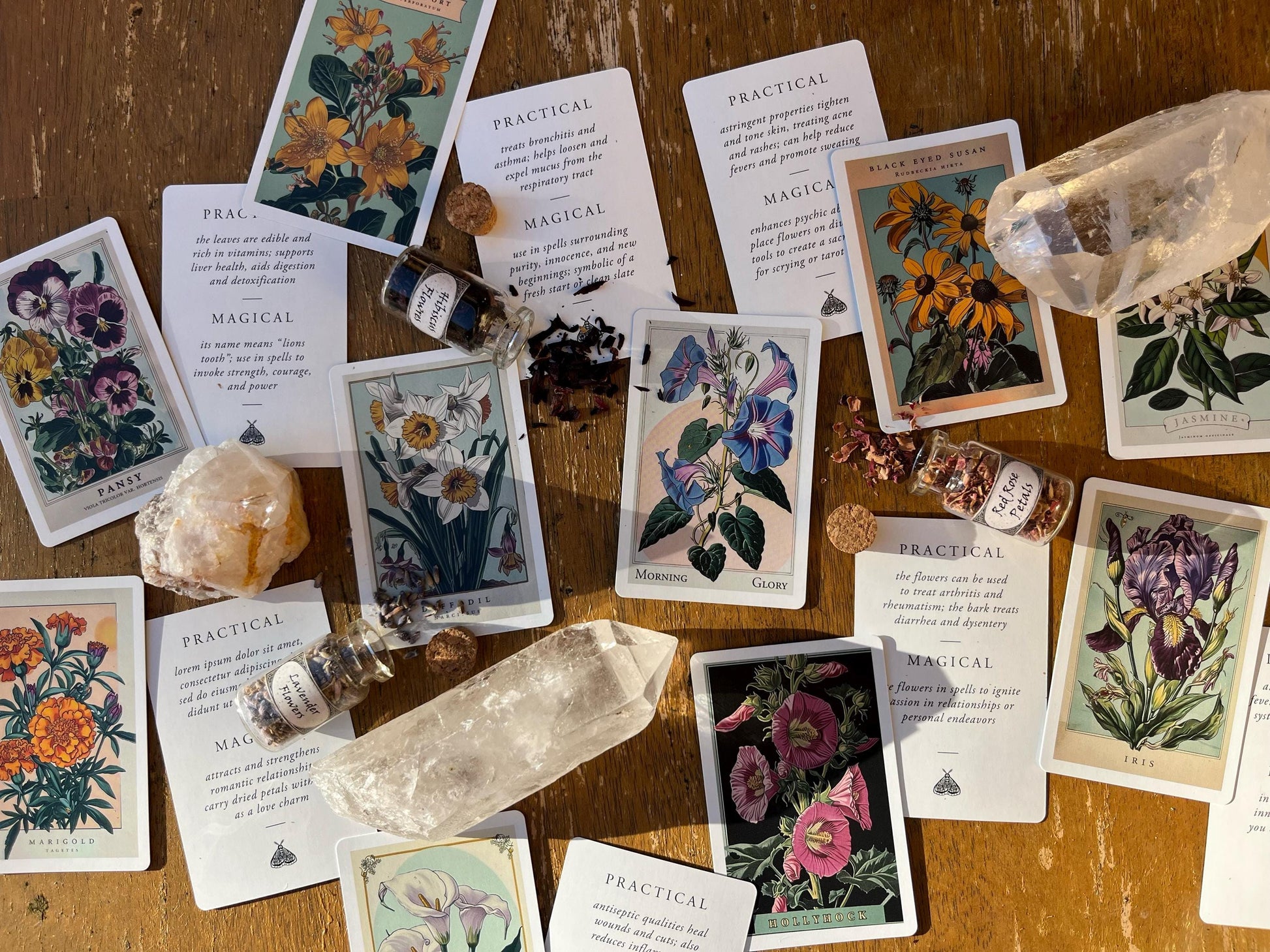 Magic of Flower Cards ~ Oracle Deck